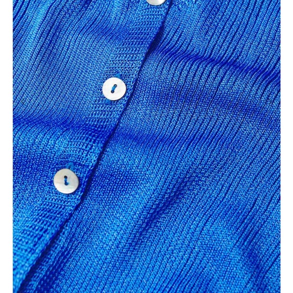 Blue cardigan by Mango. - Picture 4 of 7